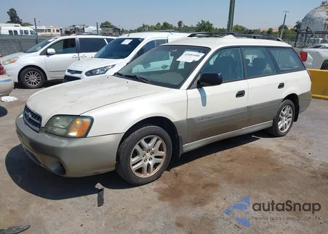 2004 Subaru Outback из США, поврежденный, VIN 4S3BH675447646841